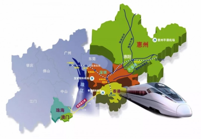 房地产市场周刊深惠同城未来已来三线九站高铁格局推动惠州全面融圈